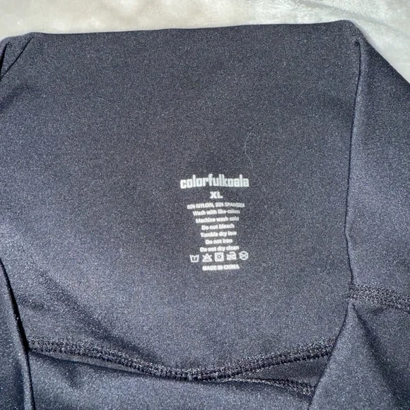 Colorfulkoala Black Leggings - Picture 2 of 2